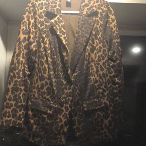 Cute leopard jacket